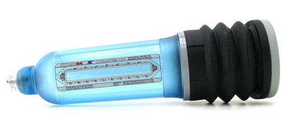 Хидропомпа за уголемяване на пениса - уред пригоден за работа с вода